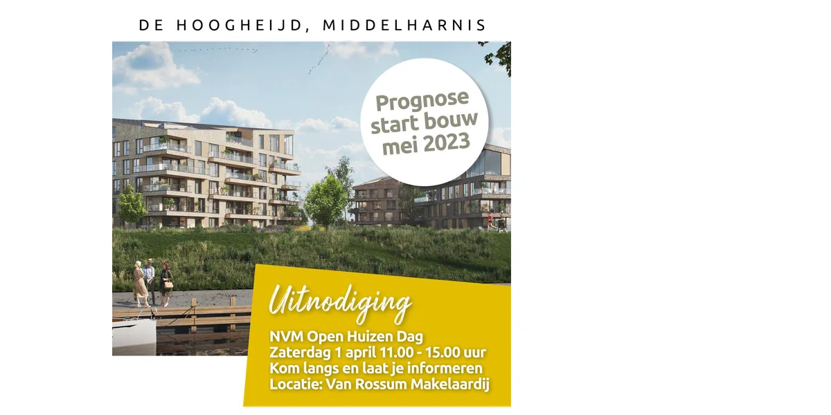 Kom langs op 1 april tijdens NVM Open Huizen Dag